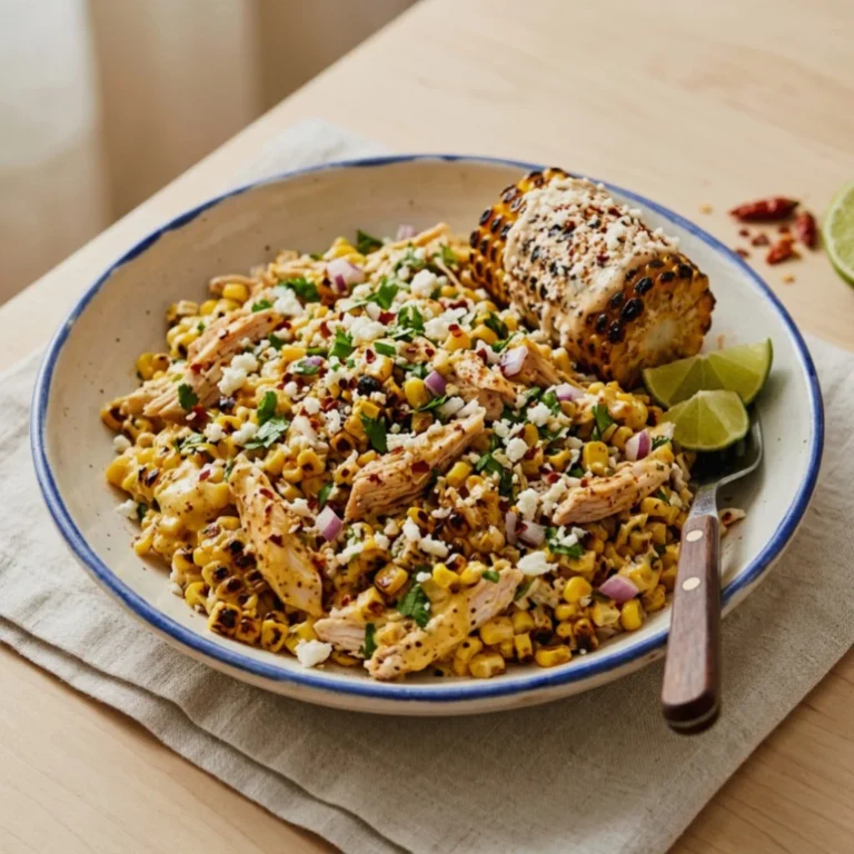 Mexican Street Corn Chicken Salad
