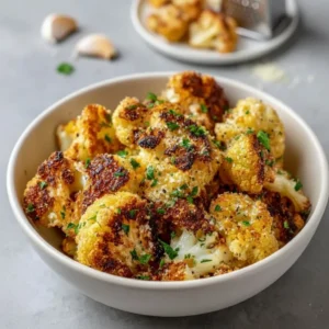 Parmesan Roasted Cauliflower: The Ultimate Crispy Garlic Side Dish