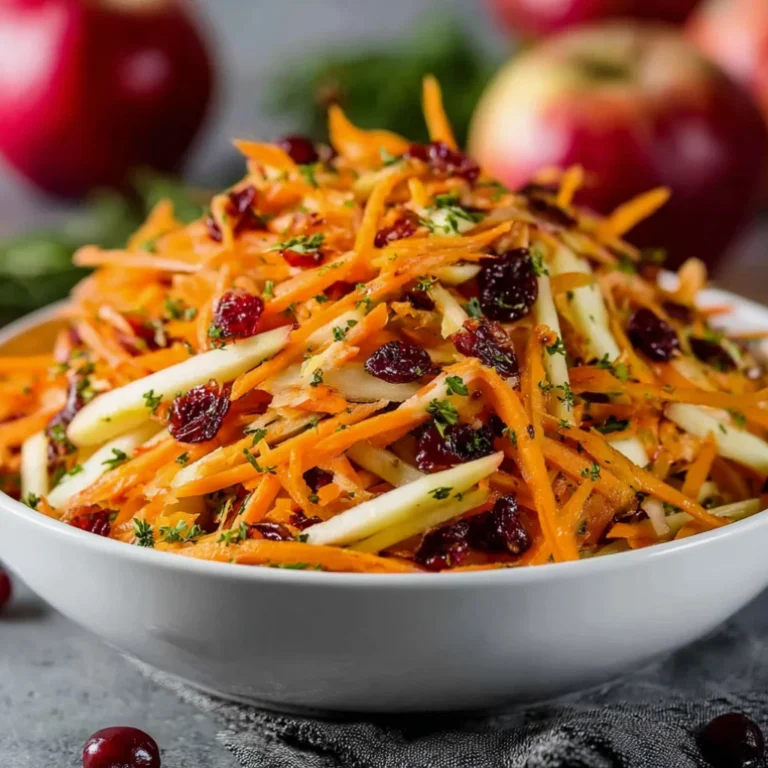 apple cranberry carrot salad