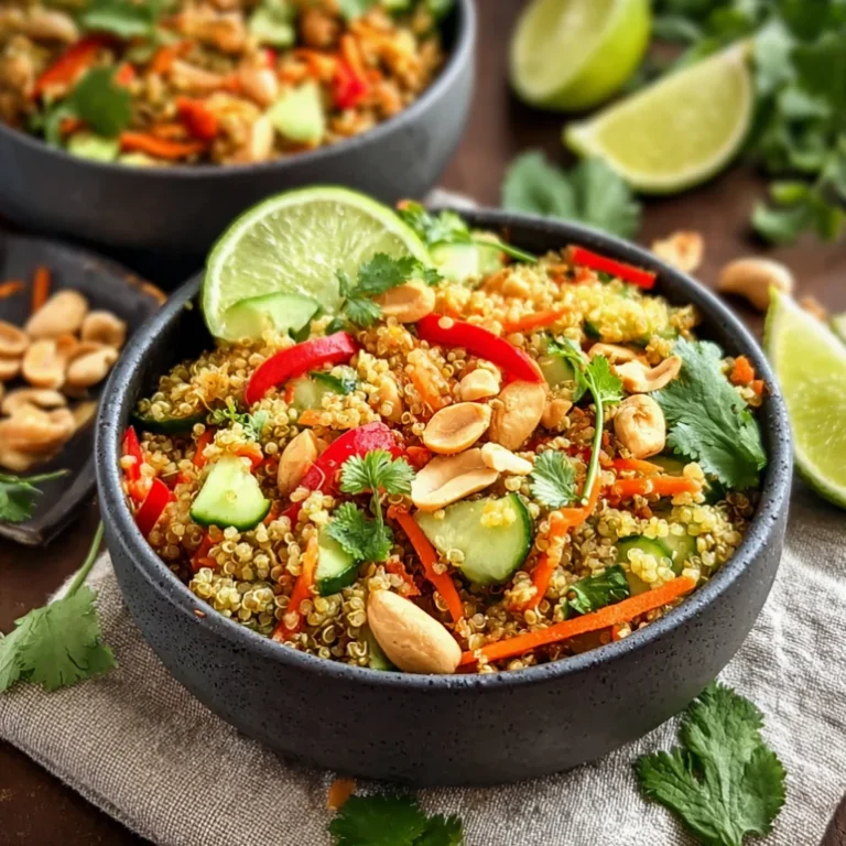 Thai Quinoa Crunch Salad