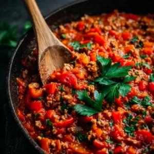 Unstuffed Peppers Recipe