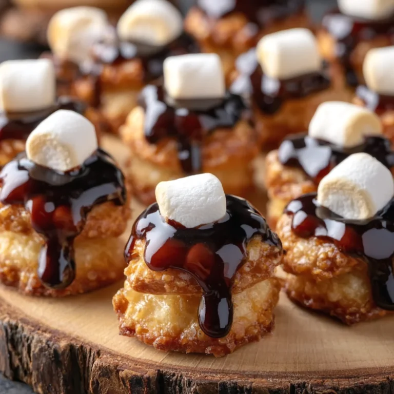 Chocolate Marshmallow Pretzel Pie Cups