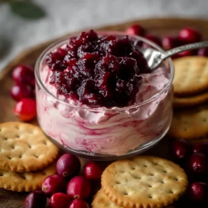 Deliciously Creamy Cranberry Dip for Festive Gatherings