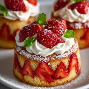 Easy Fancy Strawberry Desserts Recipe
