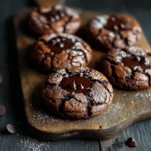 Espresso Chocolate Fudge Cookies – Indulge in Pure Bliss