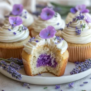 Lavender Honey Cupcakes: Your Sweet Floral Escape Awaits