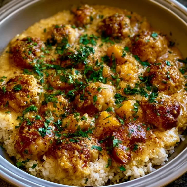 Coconut Peach Chicken