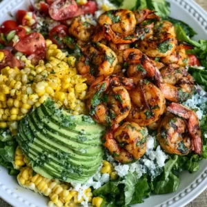 Grilled Shrimp Summer Salad