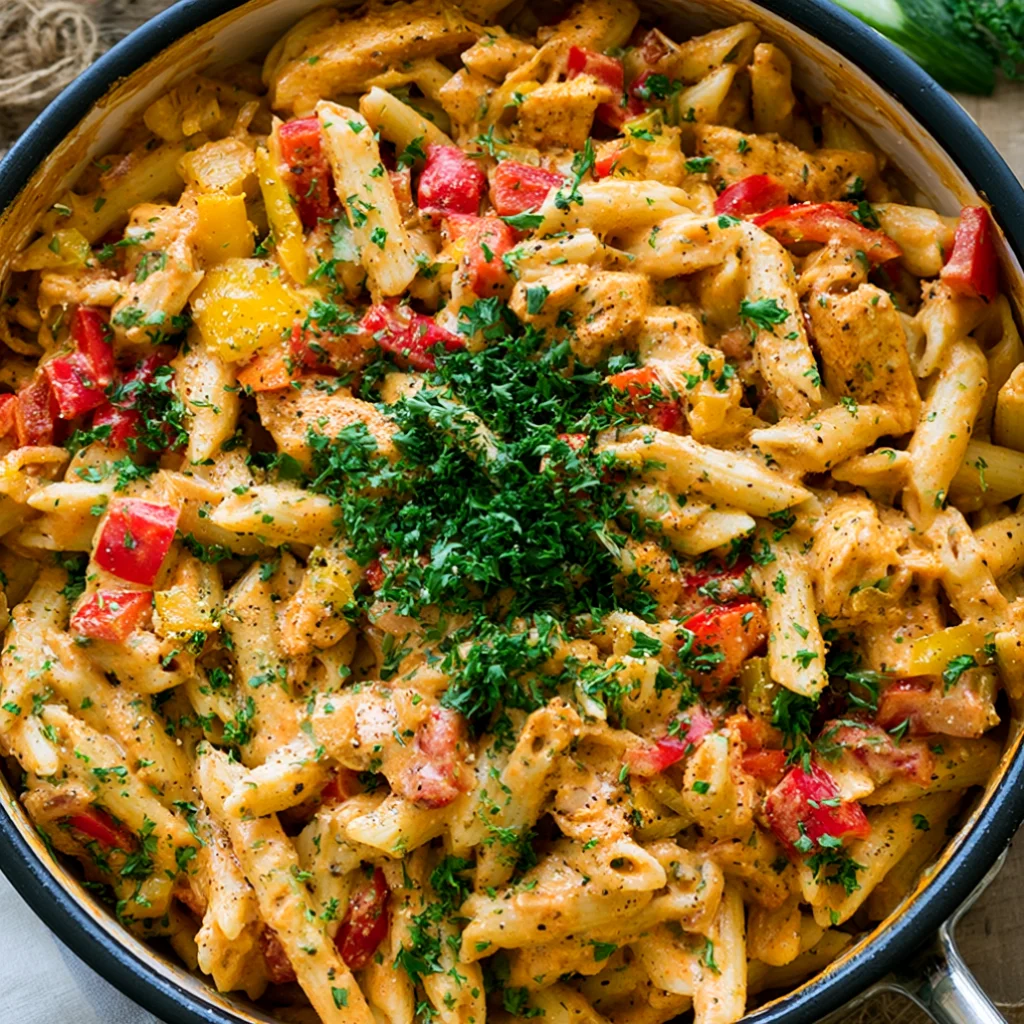 One Pot Cajun Chicken Pasta