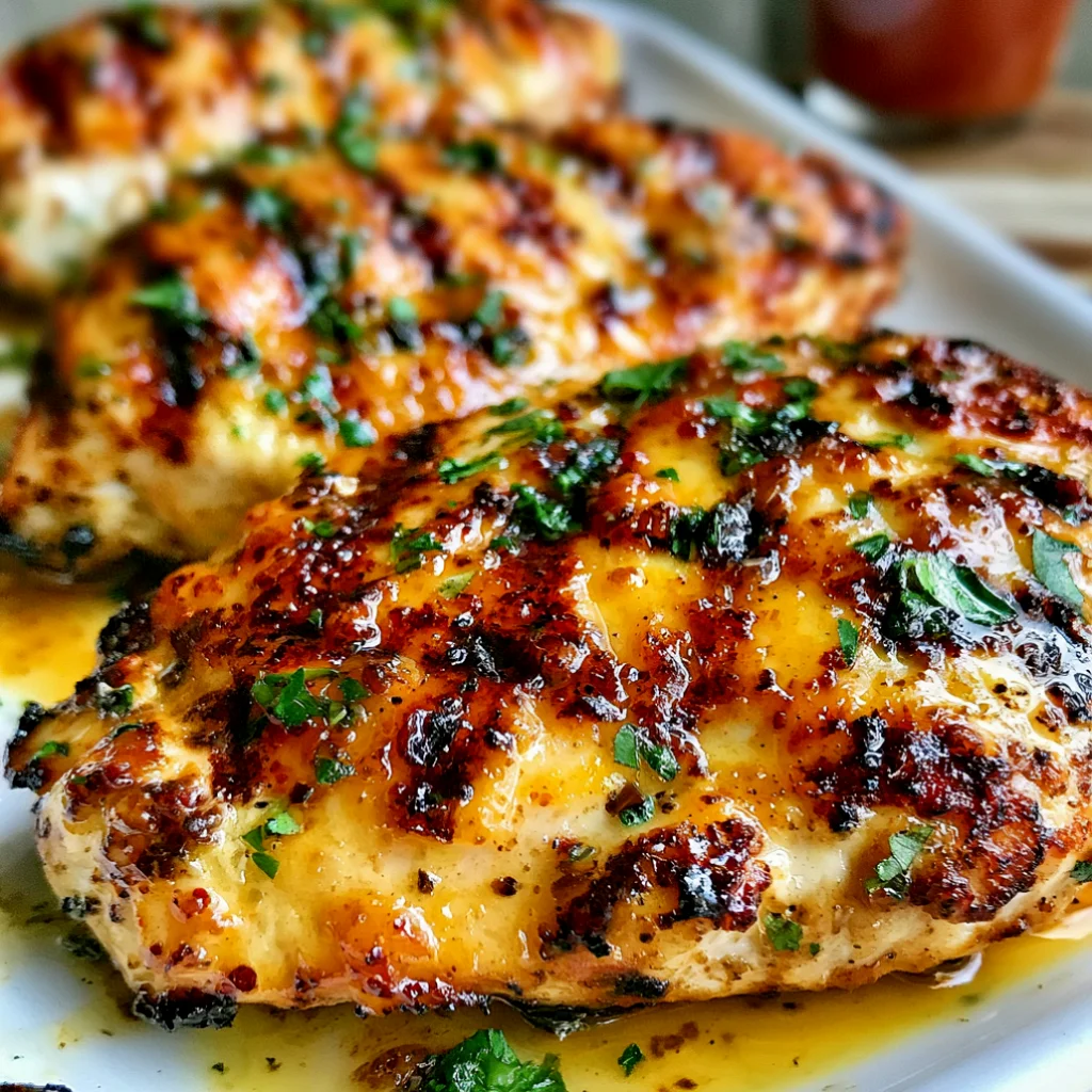 Orange Dijon Grilled Chicken