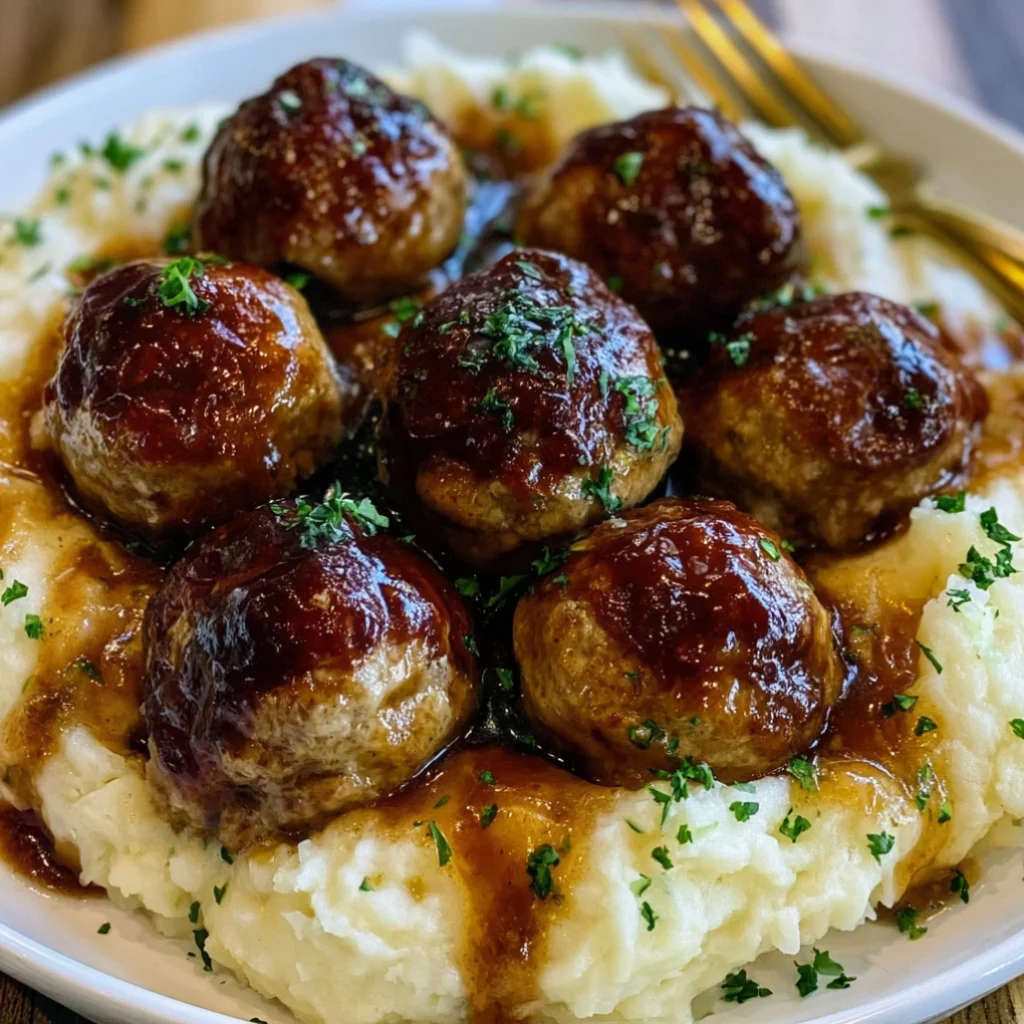 Salisbury Steak Meatballs
